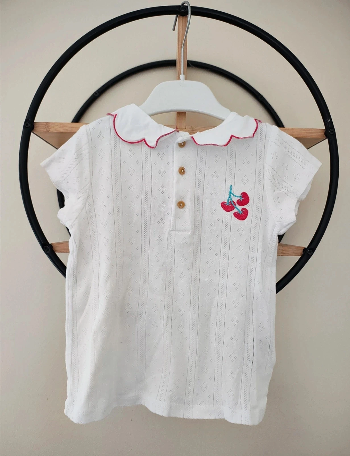 36mois 3 ans teeshirt col été mots d enfant